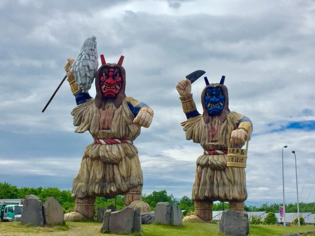 秋田の観光名所　なまはげ館